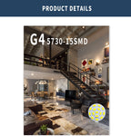 AC12V 24V LED G4 Round Spotlight Bulb 2W 3W 5730 15/24leds No Flicker Range Hood Lights Replace 20W Halogen Lamp