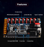 BIGTREETECH Octopus PRO V1.0/V1.1 Motherboard 32-Bit Control Board Upgrade Octopus TMC5160T TMC2208 VS Ender3 V2 For CR10