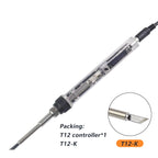 DC12~24V T12 OLED 72W Mini Electric Soldering Iron Adjustable Temperature Portable Solder Welding Station BC2 Tip Tool Not SH72