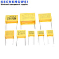 10pcs 275VAC capacitor X2 series 0.01UF ~ 2.2UF Polypropylene film capacitor New 10nf 100nf 150nf 200nf 680nf 470nf 1UF