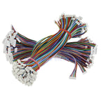 10PCS Mini Micro JST 1.25 2/3/4/5/6/7/8/9/10 Pin Female Plug Connector with Wire 1.25MM 10cm 15cm 20cm Single/double Head Tinned