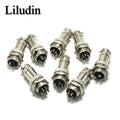 1Set GX16 2/3/4/5/6/7/8/9 Pin Male & Female 16mm Circular Aviation Socket Plug Wire Panel Connector Liludin