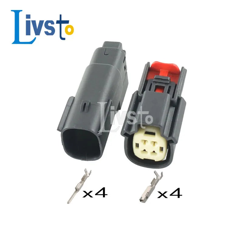 1 Set 2 3 4 6 8 12 16 20 2Pin Way Molex Car Waterproof Connector Tail Lamp Male Female Socket Plug 33471-0301 33472-0601
