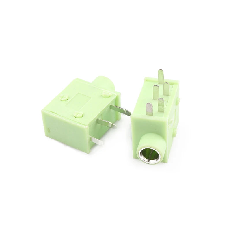 5/10/20Pcs Headphone Jack Socket PJ-325 3.5MM Stereo 3.5 Audio Earphone Connector PJ325 Audio Jack Socket Multicolor