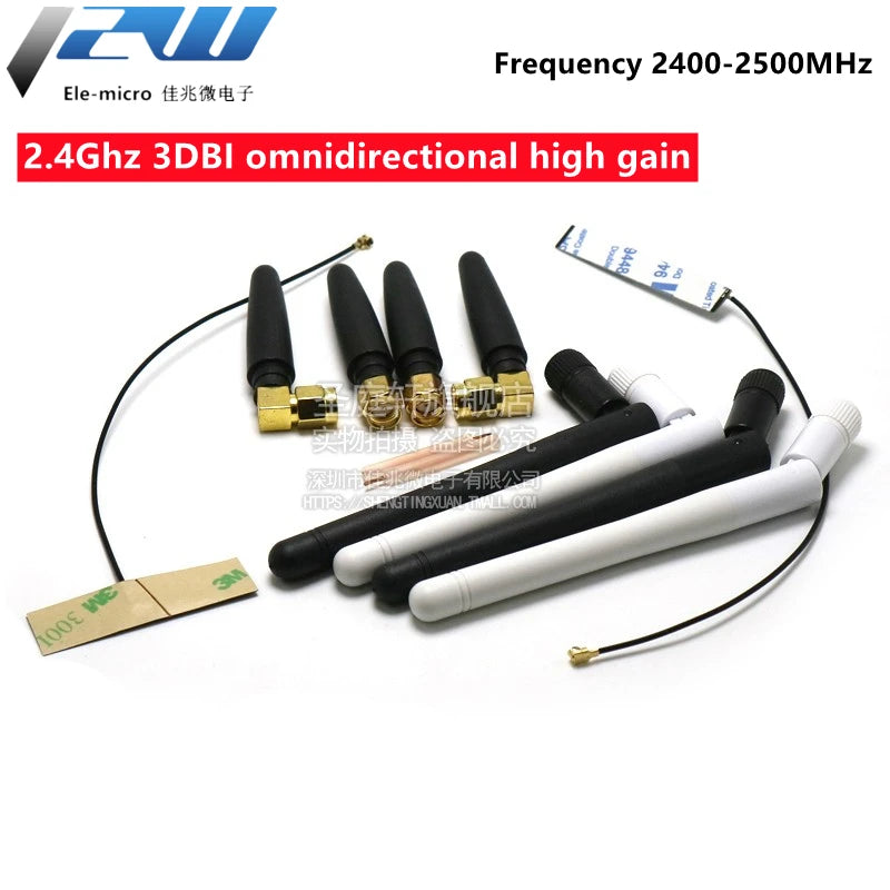 2PCS 868MHz 915MHz Antenna 3dbi SMA Male Connector GSM, GPRS Antena Outdoor Signal Repeater Antenne Waterproof  Glue Rod Antenna
