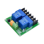 ONE TWO 1 2 channel relay module 30A with optocoupler isolation 5V 12V 24V supports high and low Triger trigger