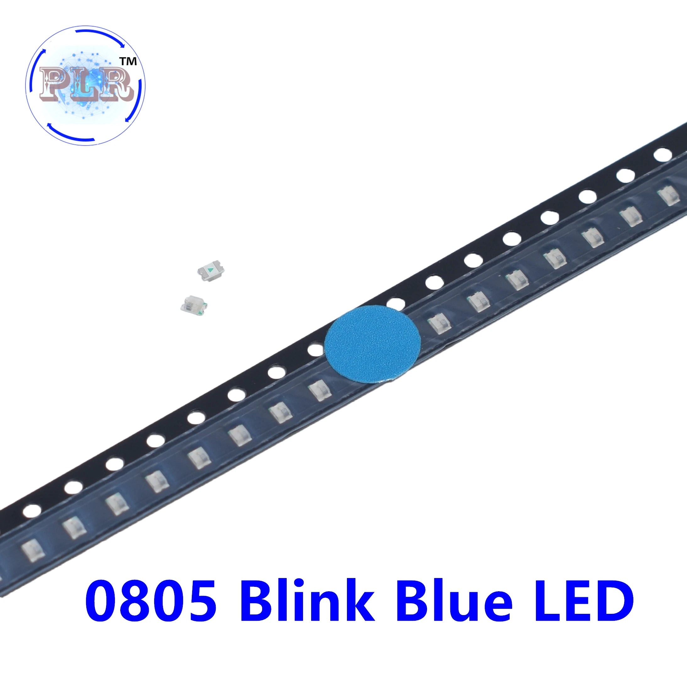100pcs 0805 Flash LED SMD Diodes White RED Blue Green Yellow Orange RGB PLR Emitting Alto Brilho 0805 Blink Color Change