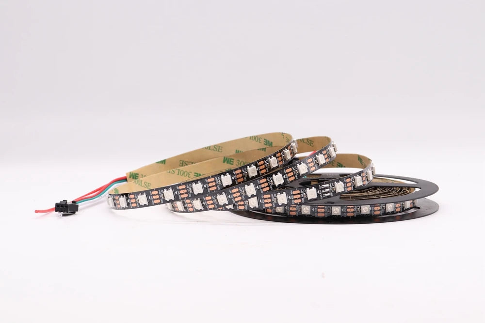 WS2812B USB LED Strip RGB WS2812 Addressable Pixel Tape 14Keys Remote Controller For TV Back Under Cabinet Lamp 1-5M DC5V