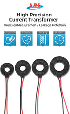 NJXSE DL-CT08CHL18 Micro Precision Current Transformer 1000/1 2000/1 10A 20A 30A 50A 100A AC High Quality Current Transformer CT