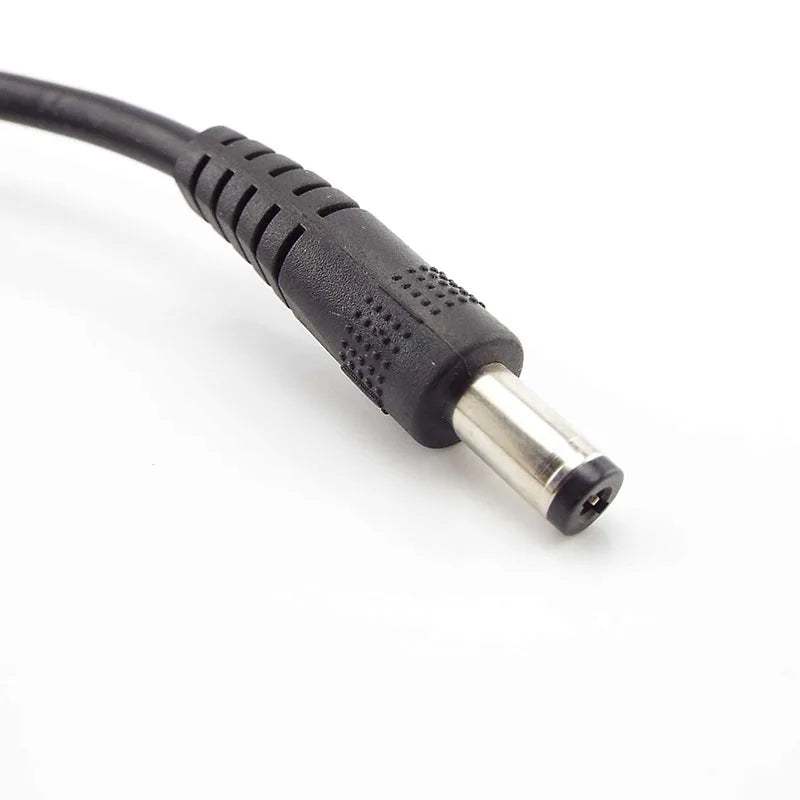 5.5x2.1mm 12V 5A DC male female Jack Power supply diy Connector charging Cable extension 20 AWG Cord DC For CCTV led strip light
