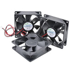 ACP8025 8cm 80mm Fan 80x80x25mm DC5V 12V 24V 2pin Cooling Fan Suitable for Chassis Power Inverter