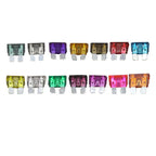10pcs Medium Standard Blade Fuse Insert ZINC Pins 1A 2A 3A 5A 7.5A 10A 15A 20A 30A 40A 50A Refitted For Auto Car Truck