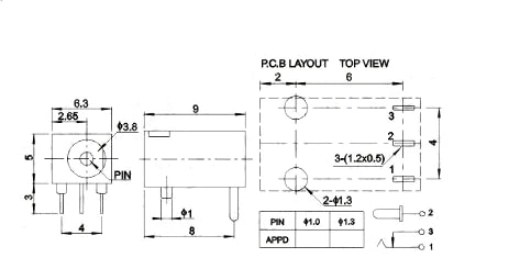 5Pcs DC Power Jack Connector 3.5×1.35mm 4.0×1.7mm Female Socket Assortment DC002 DC003 DC023 DC031 DC033