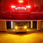 2X P21W led 1156 T20 W21/5W 7443 P21/5W 1800LM W21W Car Bulb 7440 BA15S BAY15D PY21W Auto DRL Light White 1157 LED Brake Light