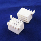 5 50pcs Pitch 4.14 mm PCB Male Header 2 3 4 6 8 9 10 12 15 16 Pin 0.163' Straight Through Hole Cross Mini Universal Mate-N-Lok