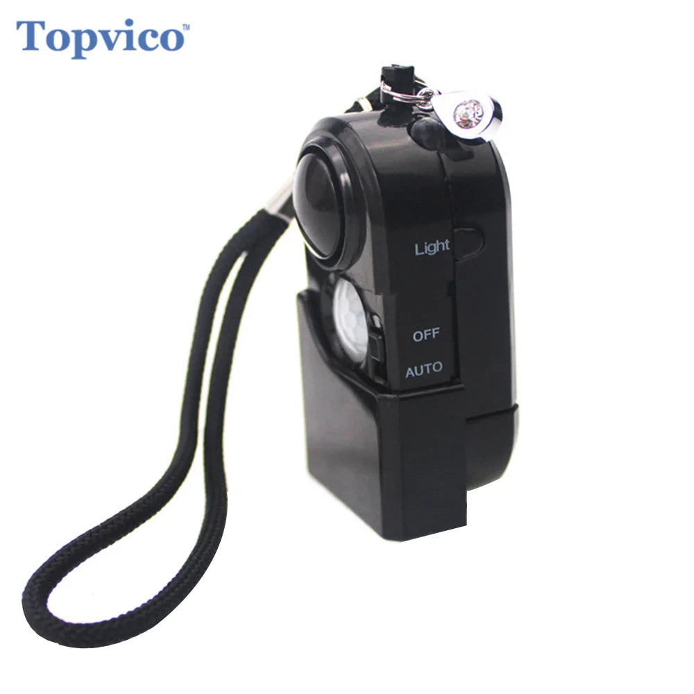 1/3pcs Camping Travel Portable Mini PIR Infrared Motion Sensor Detector Alarm 120dB Wireless Security Self Defense Dropshipping