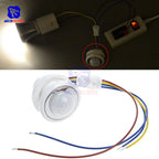 diymore AC 85 -265V Adjustable Time Delay 40mm LED PIR Detector Infrared Motion Sensor Switch