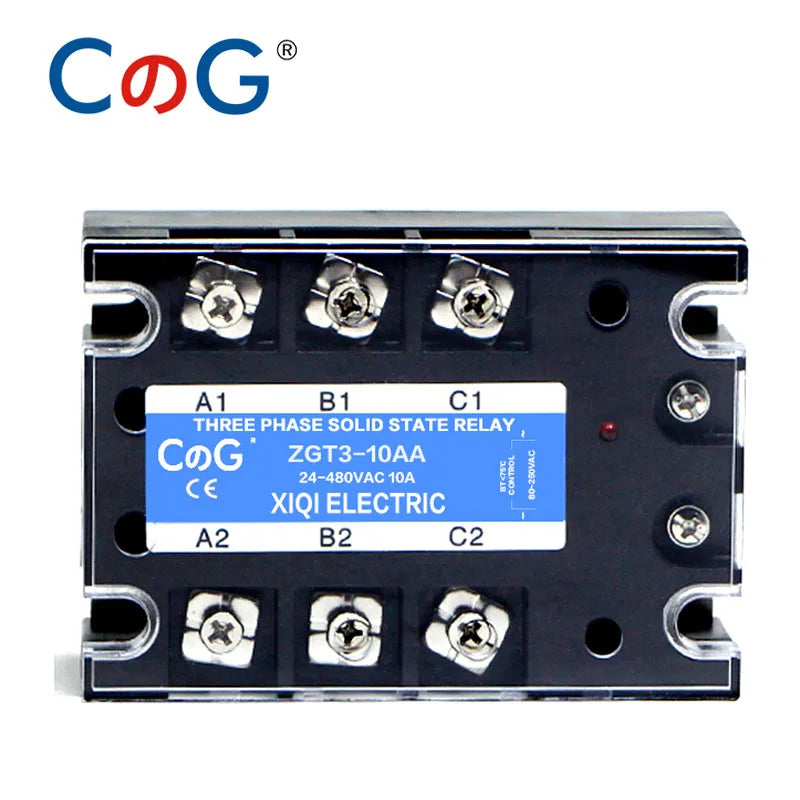 CG 10A 25A 40A 60A 80A AA Three Phase SSR AC Control AC Aluminum Radiator For 40AA Heat Sink SSR AC To AC Sink Solid State Relay