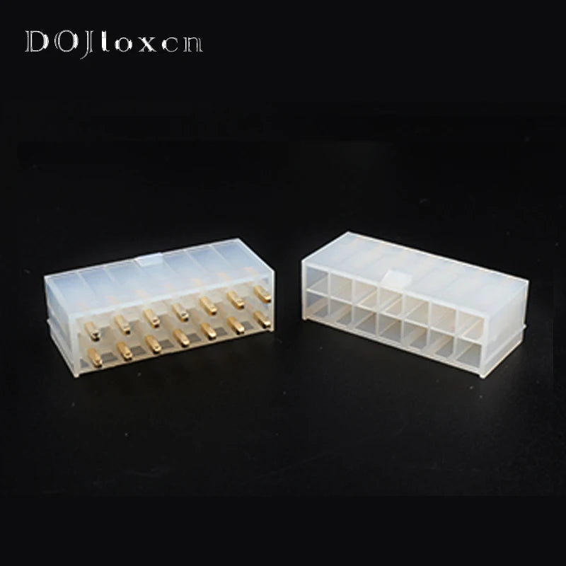 5 Sets Molex 4.2mm Automotive Connector 5569 Series Male White Socket 2/4/6/8/10/12/14/16/18/22/24/PIn 39281243