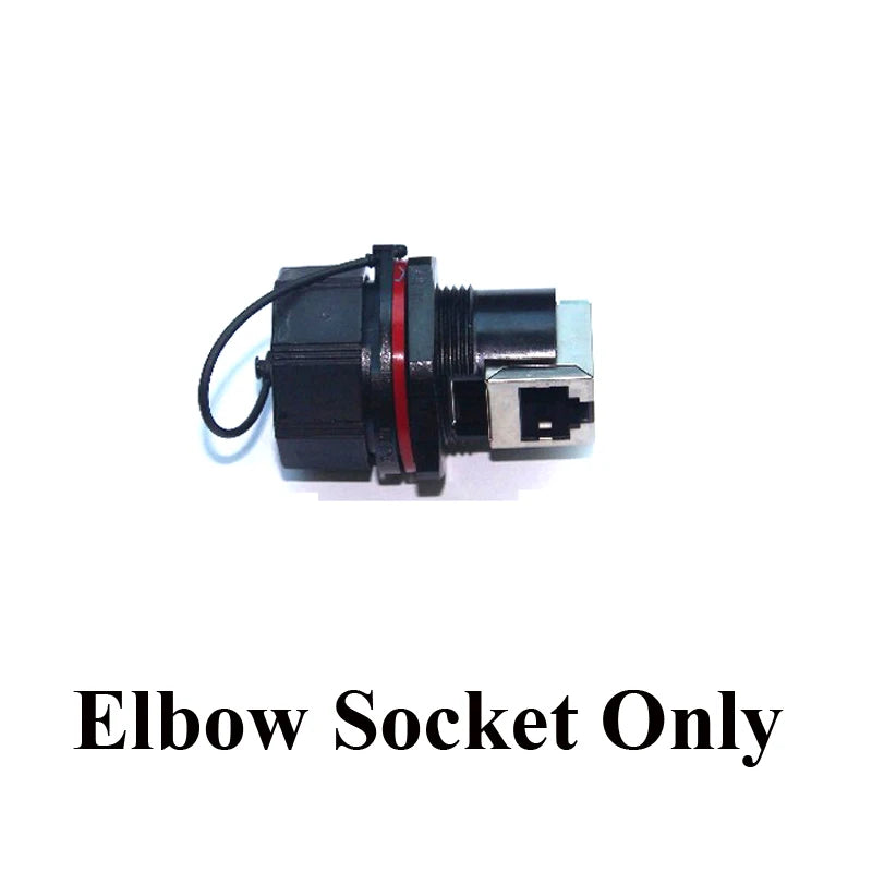 Original Weipu RJ45 Network Connector IP67 Waterproof Male Plug RJ45F6 Female Socket RJ45F71RA Elbow RJ45F71 Straight Socket