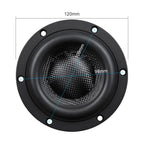 AIYIMA 1Pcs 4 Inch Subwoofer Speaker HiFi Home Theater Glass Fiber Cone Audio Speaker 4 8 Ohm 80W Loudspeaker