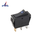 ABILKEEN 100PCS/Lot KCD2-2101N KCD2 Rocker Toggle Switch ON-OFF Latching Rocker Switch Dual Port Push Button AC250V 15A
