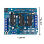 Motor-driven expansion board L293D motor control shield  Duemilanove, Mega 2560 and UNO
