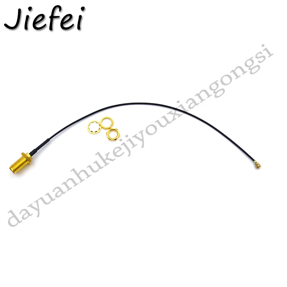 100-200Pcs 5cm 10cm 15cm 20cm SMA Pigtail RP-SMA / SMA Female Socket Jack to U.FL UFL Connector 1.13 Cable Pigtail