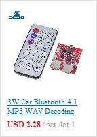 EGBO XY-WRBT Audio Receiver Board, Bluetooth 5.0, MP3 Lossless Decoder, Wireless Stereo Music Module