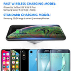 Built in Desktop Wireless Charger Desktop for MagSafe Furniture Embedded Fast Wireless Charger Case For iPhone 11 Xiaomi Samsung