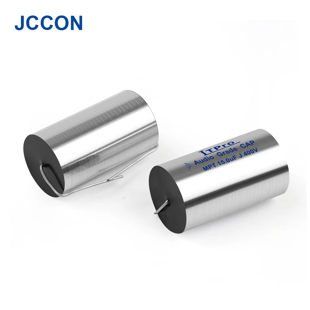 2Pcs MPT MKP 400V Capacitor HIFI Axial Fever Crossover Coupling Frequency-Divided For Audio Capacitor Audiophile Speaker