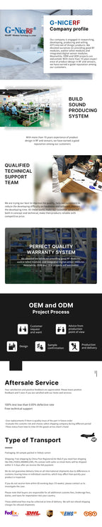 G-NiceRF| 2PCS RF1101 RoSH Certified 20mW Long-Distance Wireless Transceiver Module Adopt CC1101 Chips
