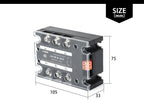 Three-Phase Motor Reversing Control Module SSR 10A-100A 32VDC Control 24-480VAC CE DC Forward & Reverse Solid State Relay