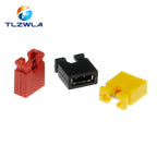 100PCS 2.54mm Jumper Cap Pin Header Jumper Blocks Connector For Circuit Board 2.54 Spacing