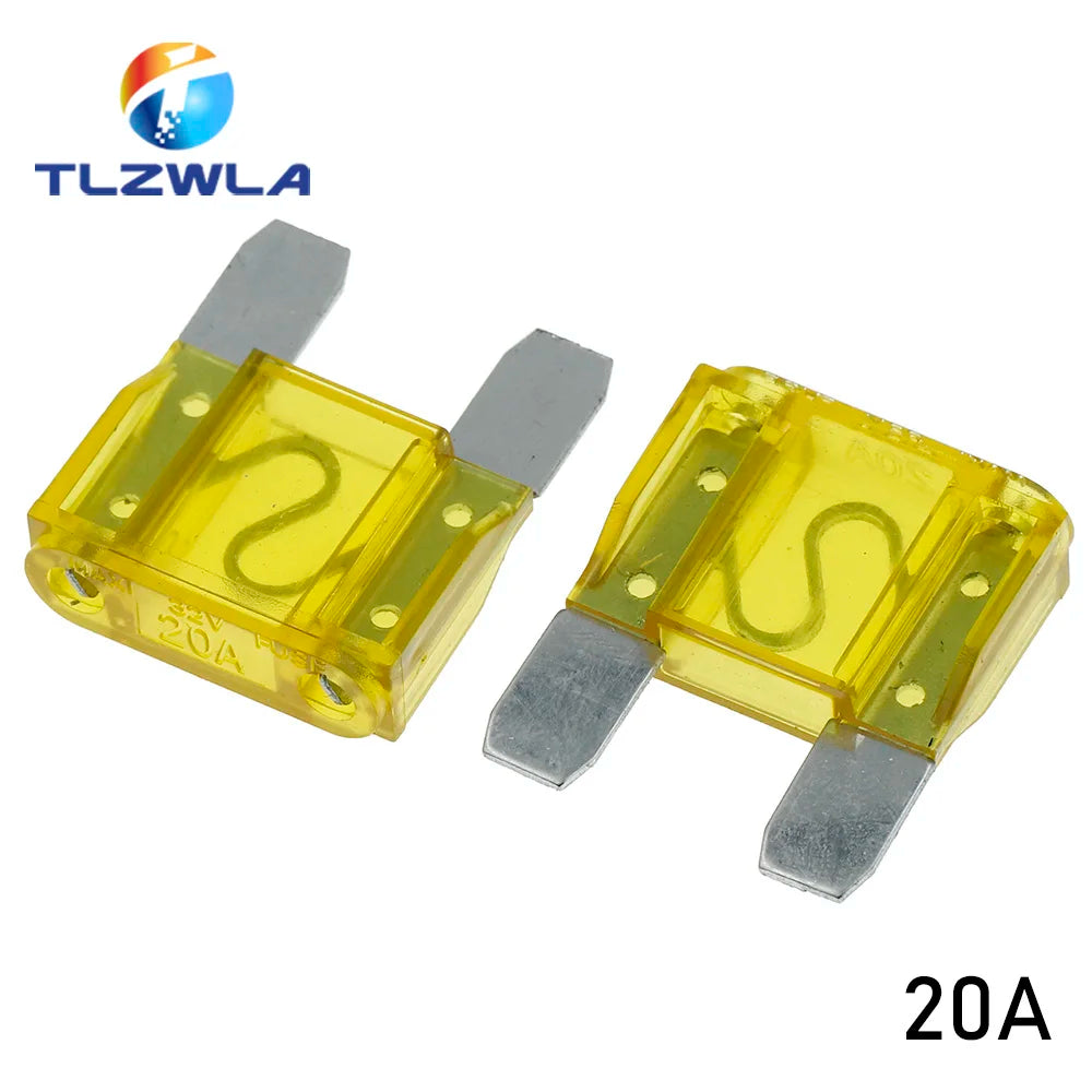 Zinc 32V Large Size Insurance Plug In Insert Xenon Light Truck Boat Automotive Car Blade Fuse 20A 30A 40A 50A 60A 70A 80A