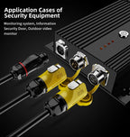 CNLINKO M20 IP68 Circular 2-5Pin 500V Connector Male/Female Solder Type, Heavy Duty Panel Mount for Industrial Equipment Marine