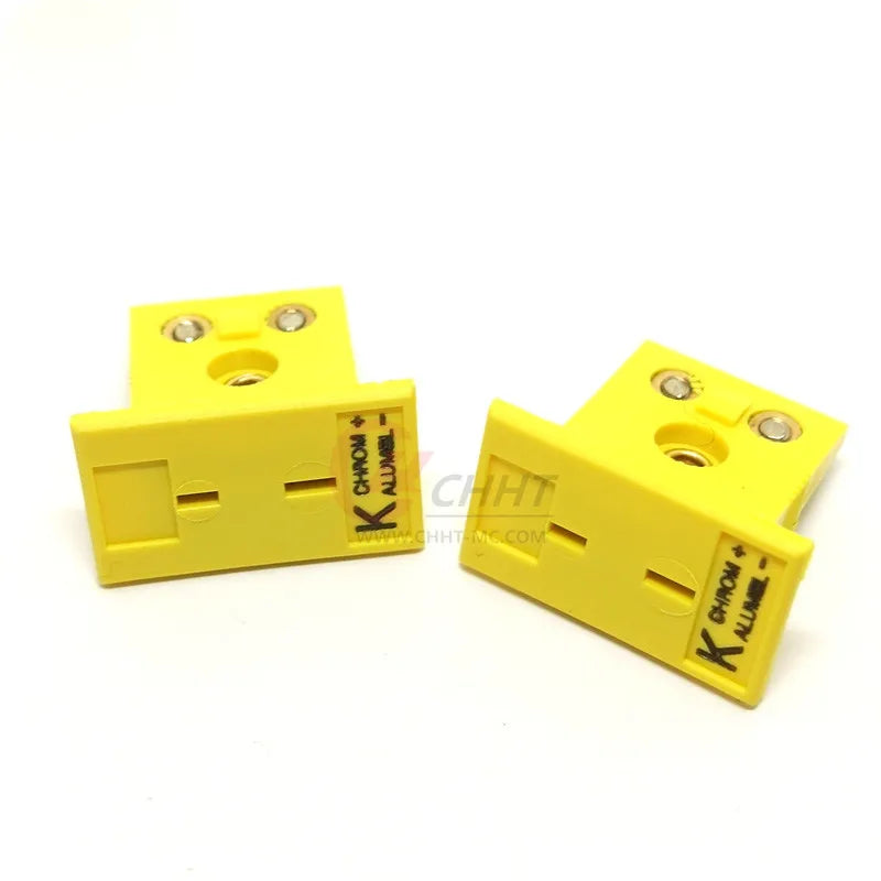 K Type Mini Female Panel Mount Thermocouple Connector