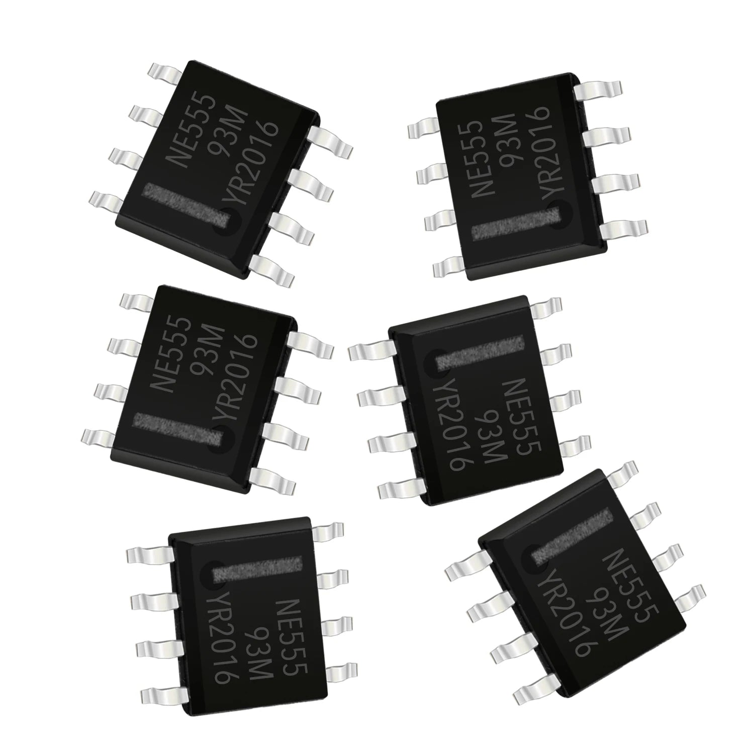 10PCS NE555 NE555P NE555N 555 Timers DIP8 SOP8 SOP DIP Sockets Integrated Circuit Semiconductor New Original IC Chip In Stock