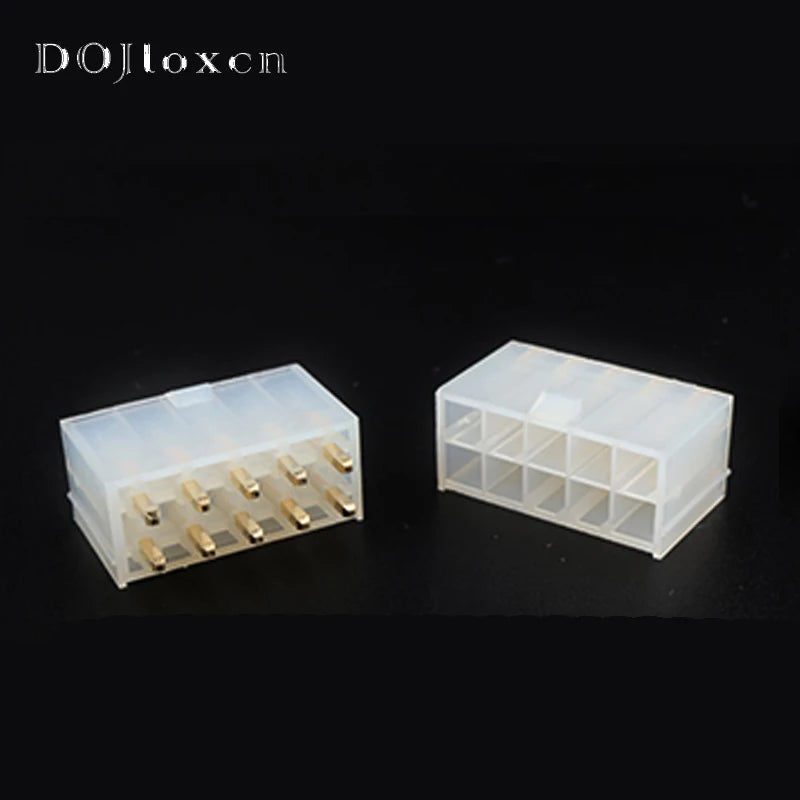 5 Sets Molex 4.2mm Automotive Connector 5569 Series Male White Socket 2/4/6/8/10/12/14/16/18/22/24/PIn 39281243