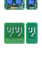 ONE TWO 1 2 channel relay module 30A with optocoupler isolation 5V 12V 24V supports high and low Triger trigger