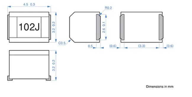 10pcs/lot 1812 SMD Inductor 1.2uh 10uh 15uh 22uh 47uh 100uh 220uh 470uh 560uh 680uh 1000uh Inductance