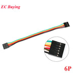 Dupont Line 20cm 2.54mm Female to Female 2P/3P/4P/5P/6P/7P/8P/9P/10P/12P/20P Color Breadboard Cable Jump Wire Jumper For Arduino