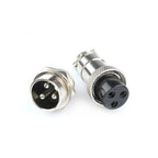 1set GX20 Aviation Connector Male Plug Female Socket Circular Connector 2/3/4/5/6 Pin Wire Panel Connector