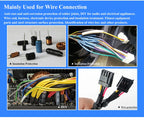1M 3:1 Heat Shrink Tube with Glue Adhesive Lined  Dual Wall Tubing Sleeve Wrap Wire Cable Kit Yellow Green Dual Wall