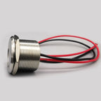 Stainless Steel Waterproof Piezo Touch Switches 16mm 19mm 22mm 25mm Normal Open Capacitive Momentary Push Button