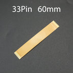 1pcs FPC Flexible Cable 13 21 23 25 27 31 33 39 45 51 Pin FFC FPC Flexible Flat Cable Pitch 0.3mm Same Direction Length 20-200mm