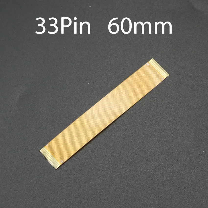 1pcs FPC Flexible Cable 13 21 23 25 27 31 33 39 45 51 Pin FFC FPC Flexible Flat Cable Pitch 0.3mm Same Direction Length 20-200mm