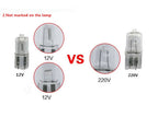 10PCS Dimmable Mini G4 LED COB Lamp  6W Bulb AC DC 12V 220V Candle Lights Replace 30W 40W Halogen for Chandelier Spotlight