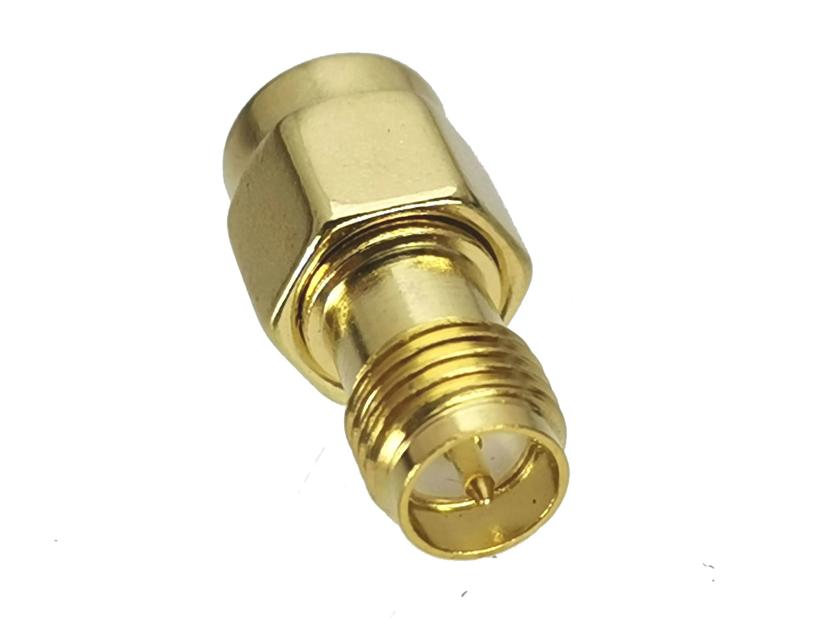 1Pcs RP-SMA RPSMA to SMA / RP-SMA Male plug & Female jack RF Coaxial Adapter connector Test Converter