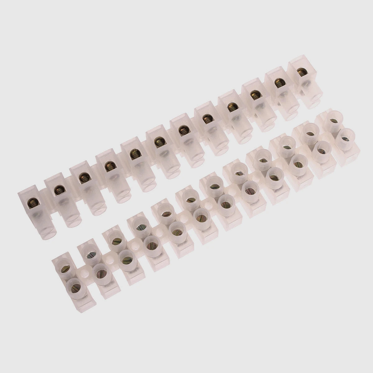12 Position Plastic Terminal Block Wire Connector Screw Electric Barrier Strip X3-0512 X3-1012 X3-2012 X3-3012 X3-6012